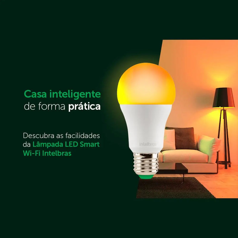 Lâmpada Smart Wifi EWS 410 Intelbras