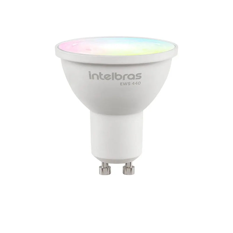 Lâmpada Spot LED Inteligente Wifi GU10 Intelbras EWS 440