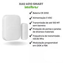 Sensor de abertura magnético sem fio XAS 4010 SMART intelbras