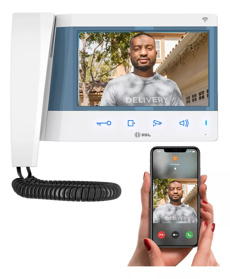 Vídeo porteiro HDL Connect 7 Polegadas