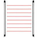 Sensor de barreira infravermelho ativo Oito feixes - IVA 7100 OCTA Intelbras