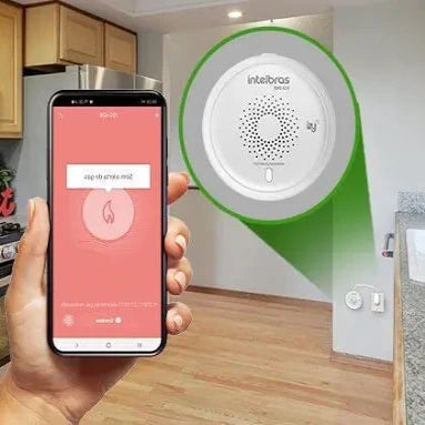 Detector de Gás Smart Intelbras IDG 620