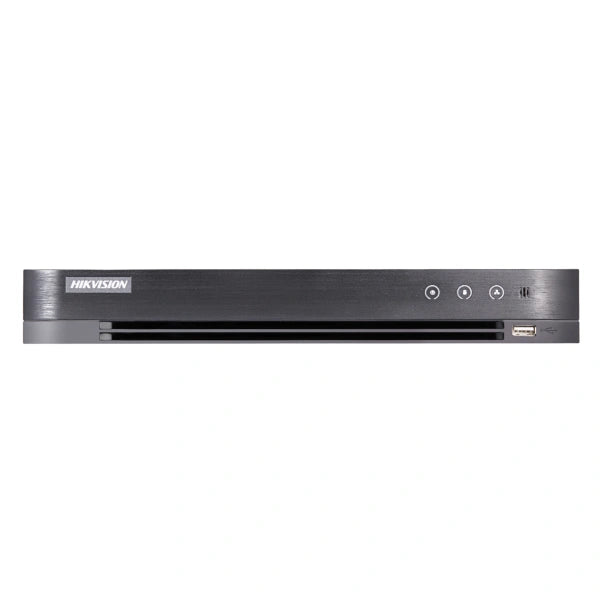 DVR Gravador Digital IDS-7204HQHI-M1/S Hikvision 1080p H.265+, 4 canais, 5 em 1