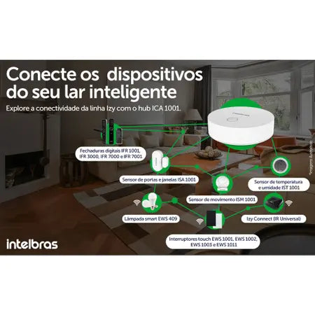 Hub de Automação Smart IZY ICA 1001 Intelbras